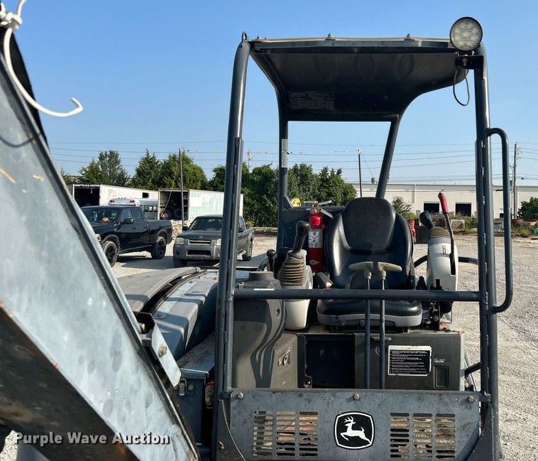 image for item DJ6288 2010 John Deere 50D  mini excavator