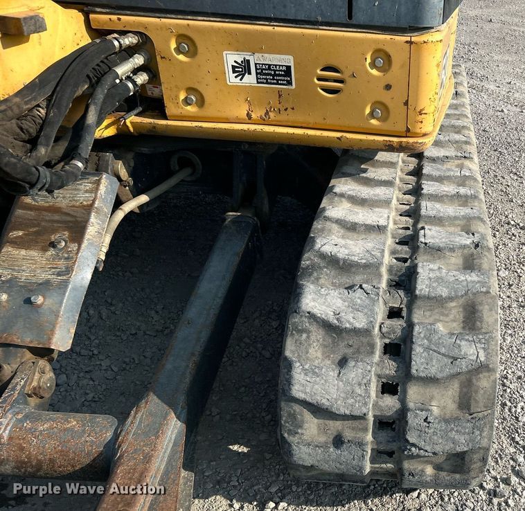 image for item DJ6288 2010 John Deere 50D  mini excavator