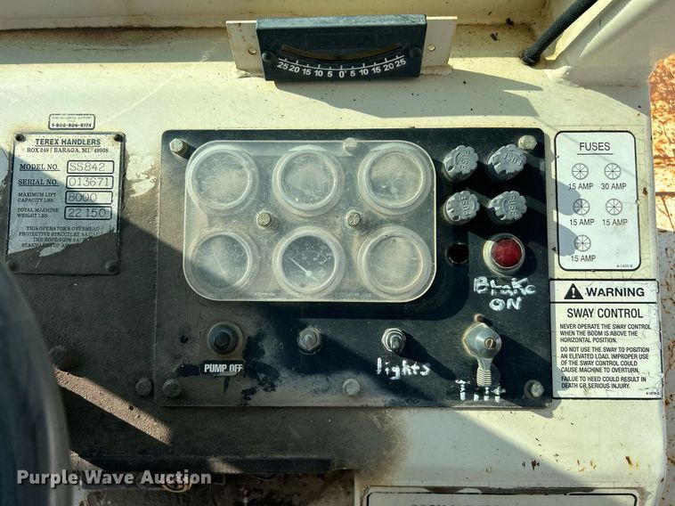 image for item DJ6289 Terex SS-842  telehandler