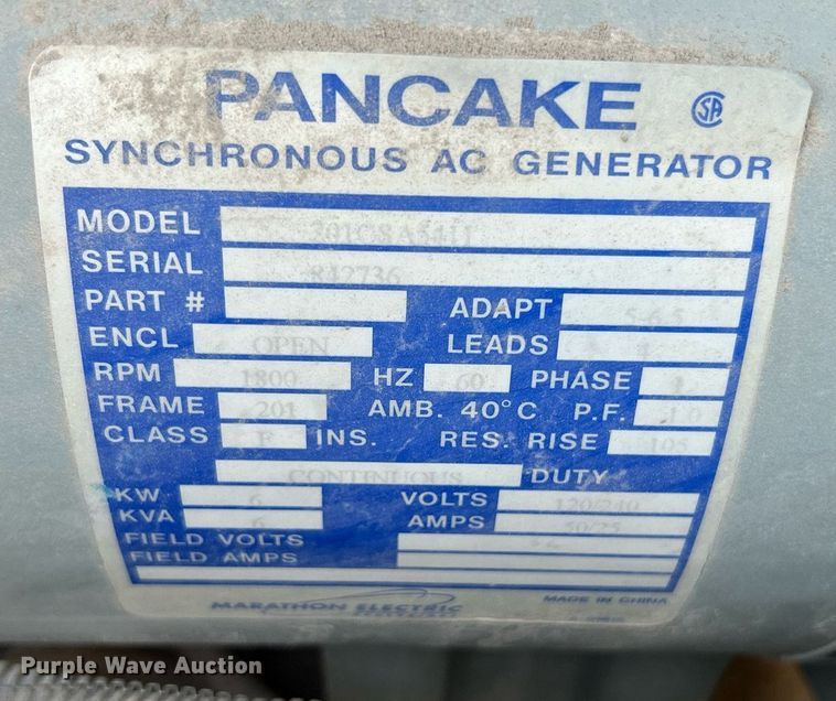 image for item DJ6291 2012 Terex RL4  light plant