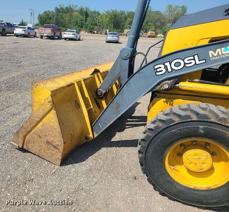 image for item DK3988 2015 John Deere 310SL  backhoe