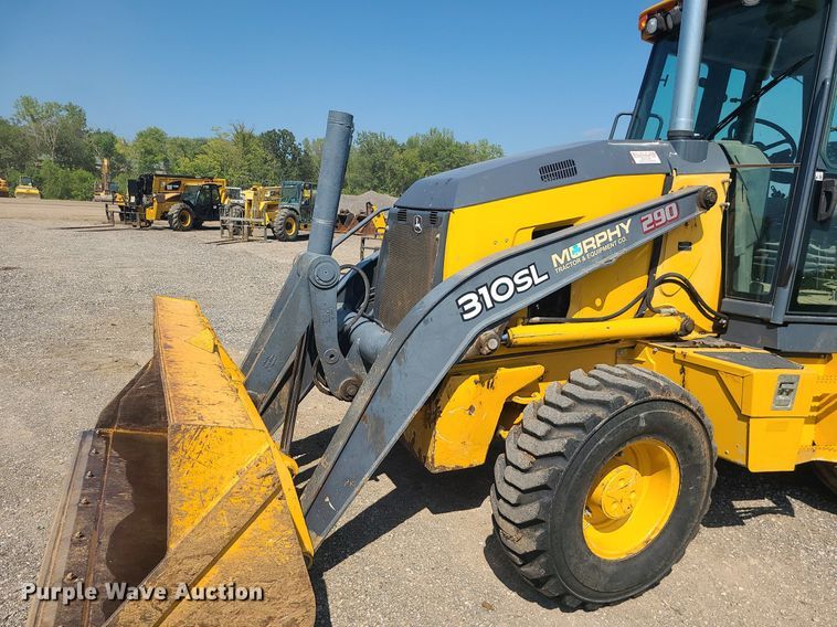 image for item DK3988 2015 John Deere 310SL  backhoe