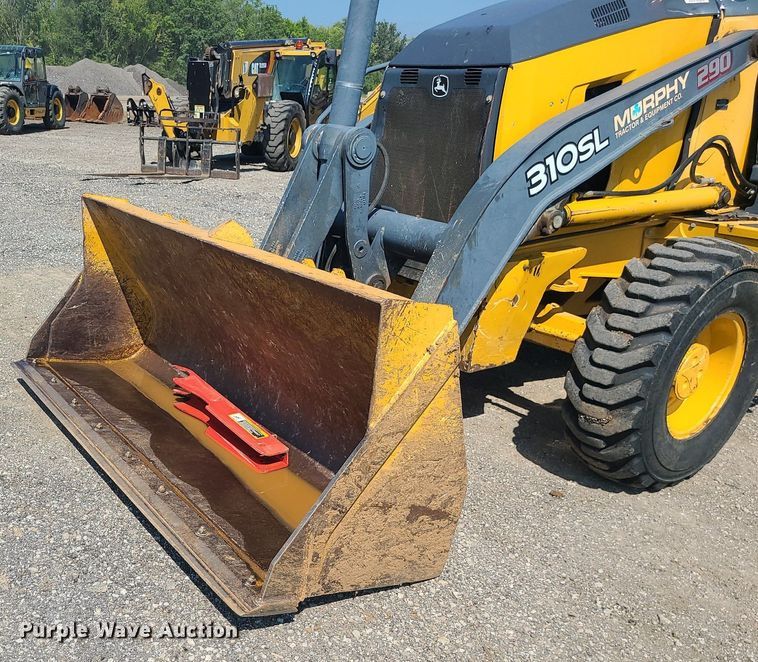 image for item DK3988 2015 John Deere 310SL  backhoe