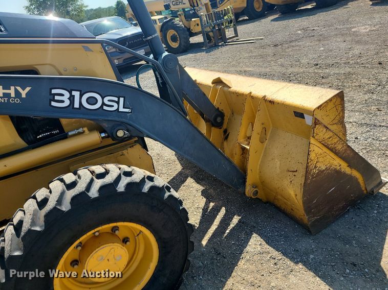 image for item DK3988 2015 John Deere 310SL  backhoe