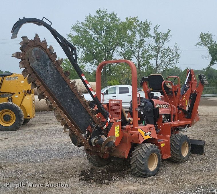 image for item DK3990 2016 Ditch Witch RT45  trencher