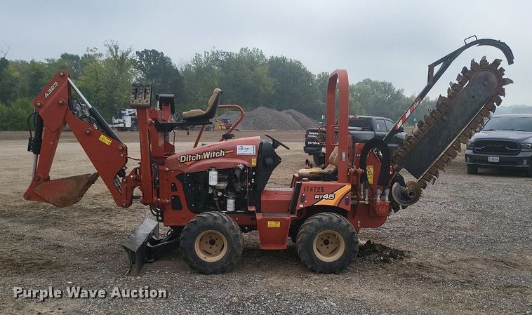 image for item DK3990 2016 Ditch Witch RT45  trencher