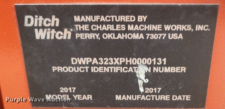 image for item DK3990 2016 Ditch Witch RT45  trencher