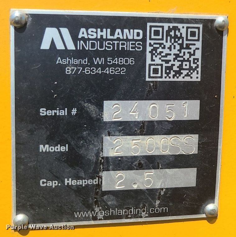 image for item DK3991 Ashland 2500SS  skid steer scraper
