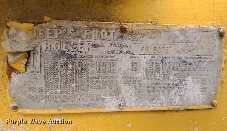 image for item DK4003 Westinghouse 120  wedge foot roller