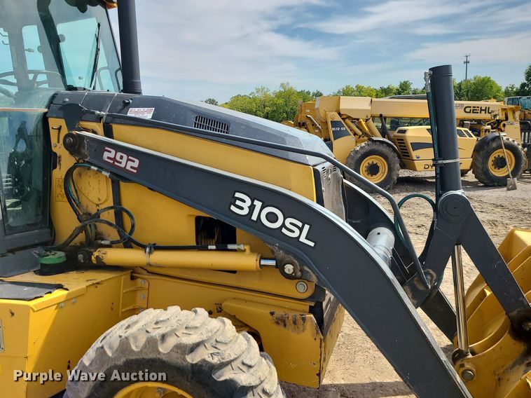 image for item DK4011 2016 John Deere 310SL  backhoe