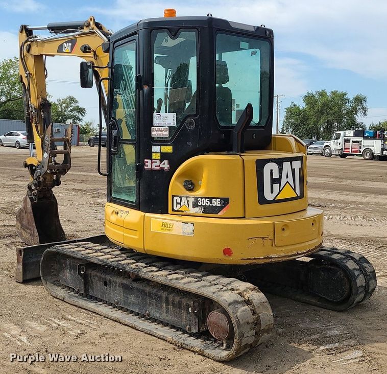 image for item DK4012 2016 Caterpillar 305.5E2  mini excavator