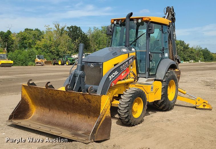 image for item DK4015 2016 John Deere 310SL  backhoe