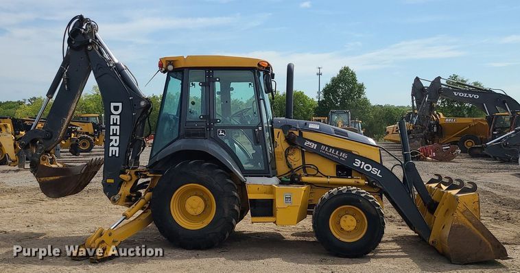 image for item DK4015 2016 John Deere 310SL  backhoe