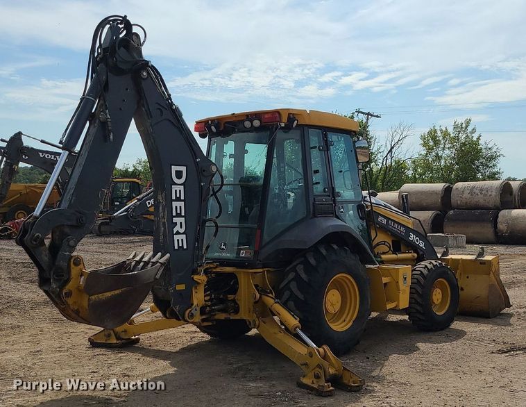 image for item DK4015 2016 John Deere 310SL  backhoe