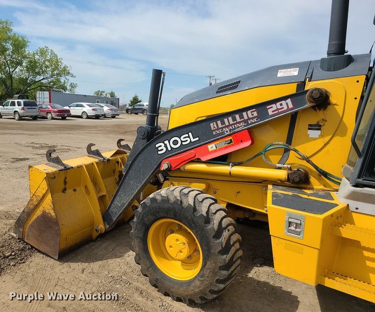 image for item DK4015 2016 John Deere 310SL  backhoe