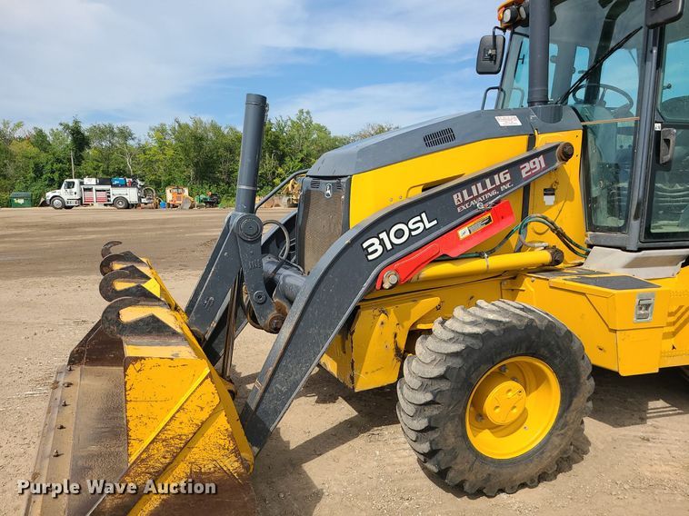 image for item DK4015 2016 John Deere 310SL  backhoe