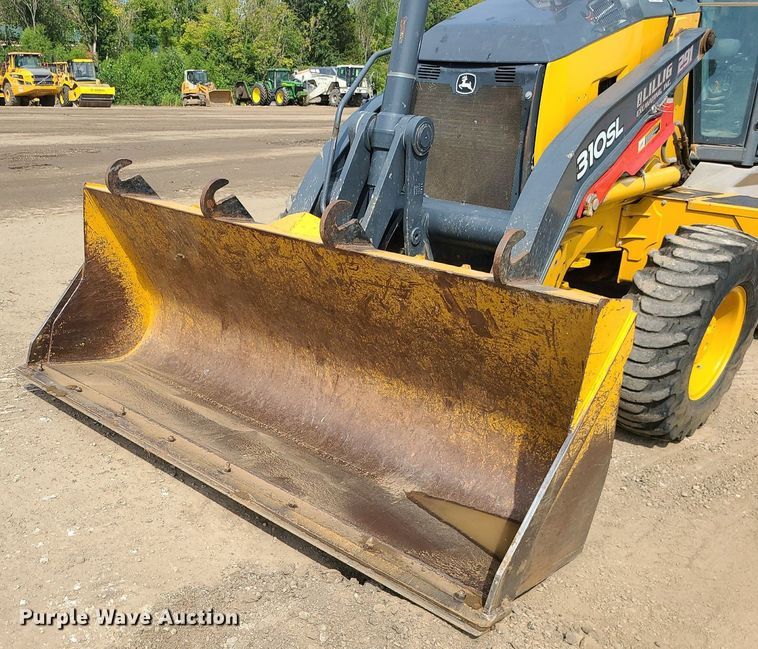 image for item DK4015 2016 John Deere 310SL  backhoe