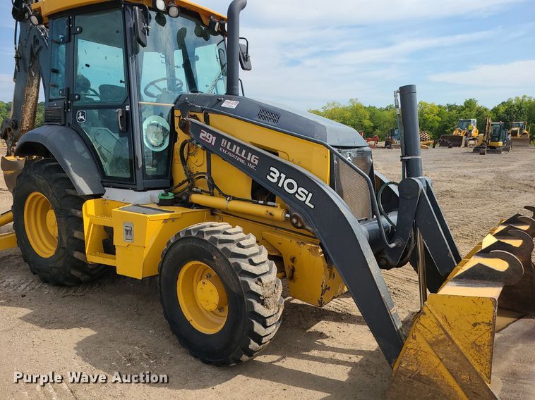 image for item DK4015 2016 John Deere 310SL  backhoe