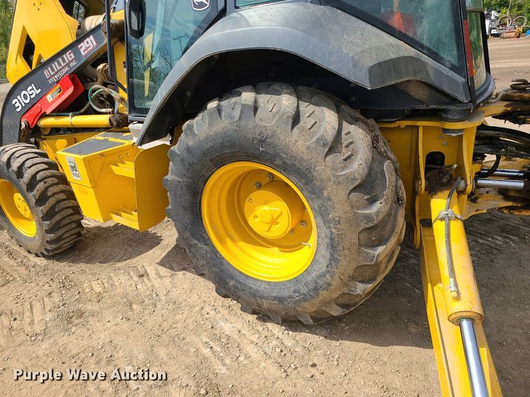 image for item DK4015 2016 John Deere 310SL  backhoe