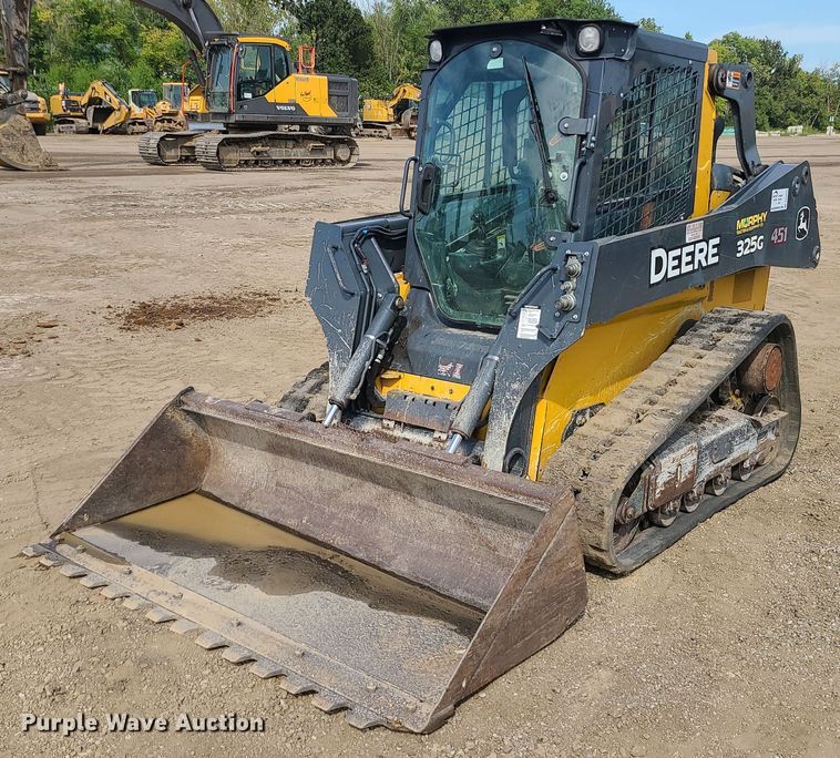 image for item DK4022 2019 John Deere 325G  tracked skid steer loader