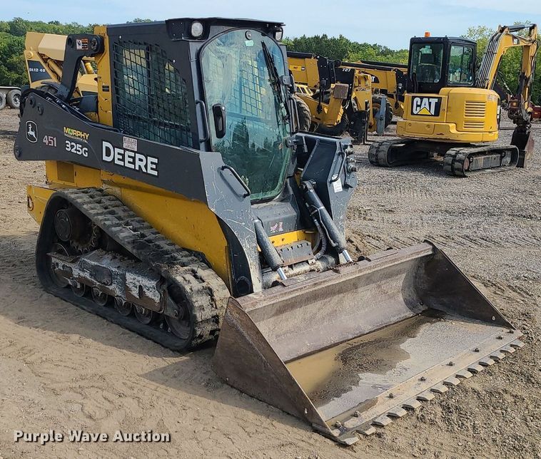 image for item DK4022 2019 John Deere 325G  tracked skid steer loader