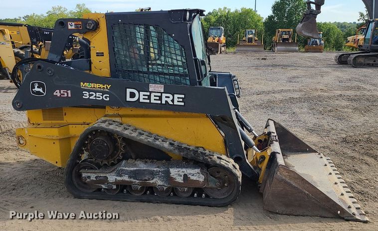 image for item DK4022 2019 John Deere 325G  tracked skid steer loader