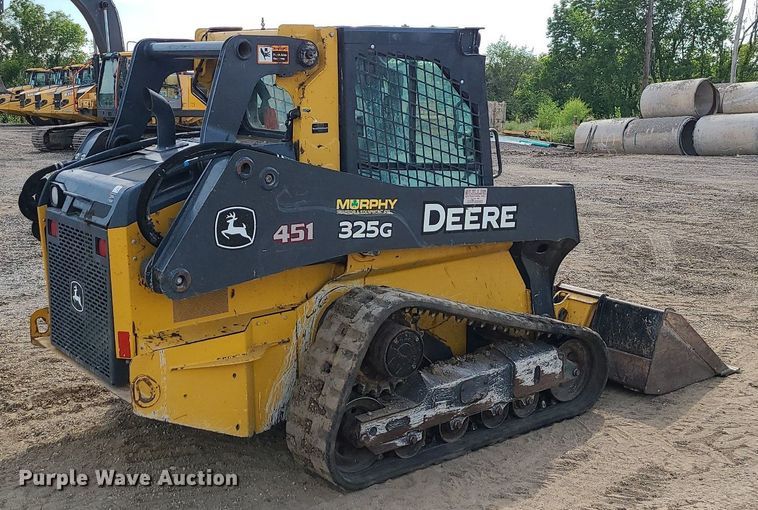 image for item DK4022 2019 John Deere 325G  tracked skid steer loader