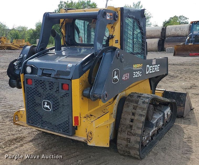 image for item DK4022 2019 John Deere 325G  tracked skid steer loader