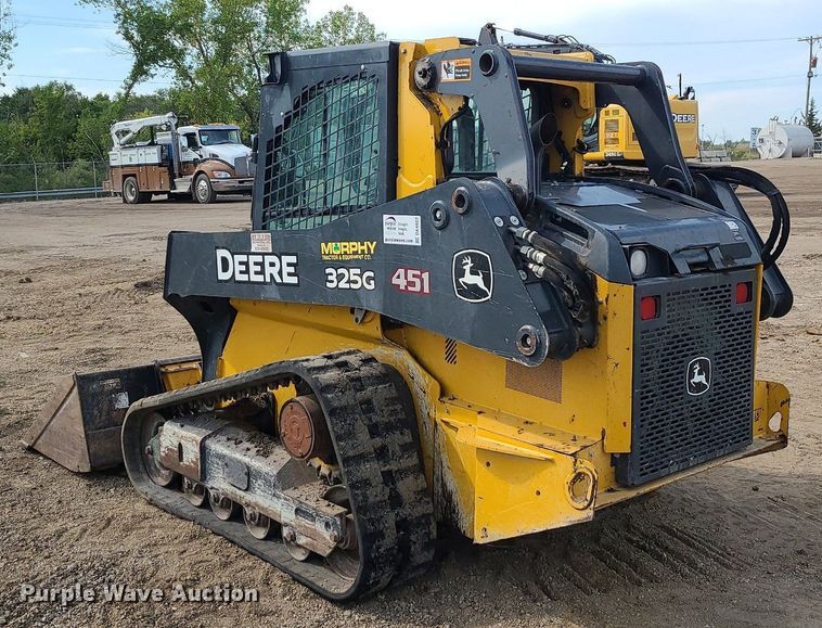 image for item DK4022 2019 John Deere 325G  tracked skid steer loader