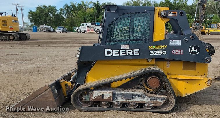 image for item DK4022 2019 John Deere 325G  tracked skid steer loader