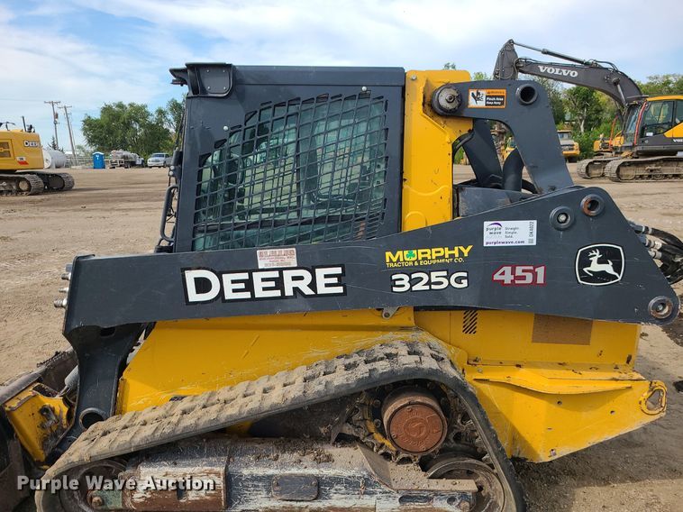 image for item DK4022 2019 John Deere 325G  tracked skid steer loader