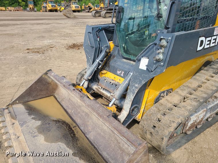 image for item DK4022 2019 John Deere 325G  tracked skid steer loader