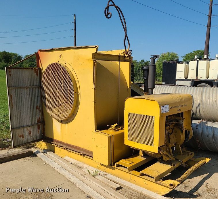 image for item DK4028 Shop built  air curtain destructor