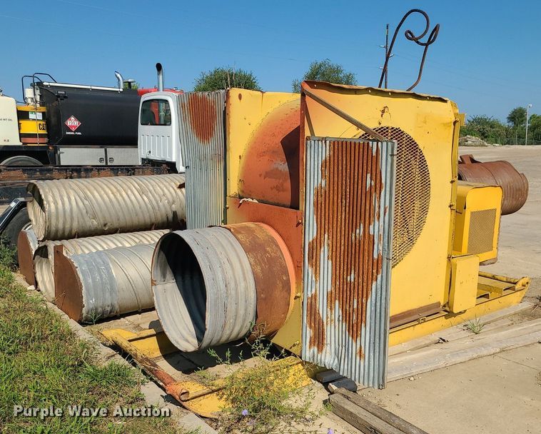 image for item DK4028 Shop built  air curtain destructor