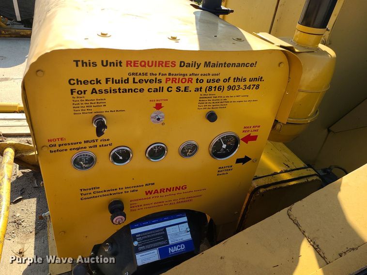 image for item DK4028 Shop built  air curtain destructor