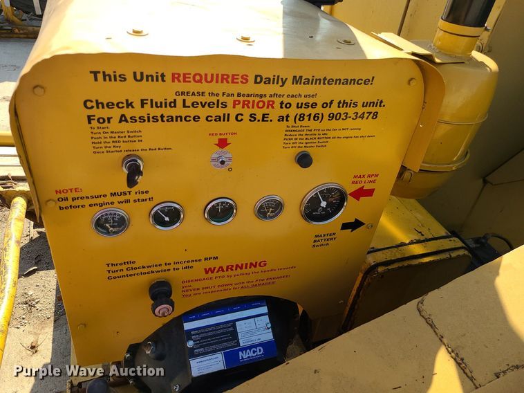 image for item DK4028 Shop built  air curtain destructor