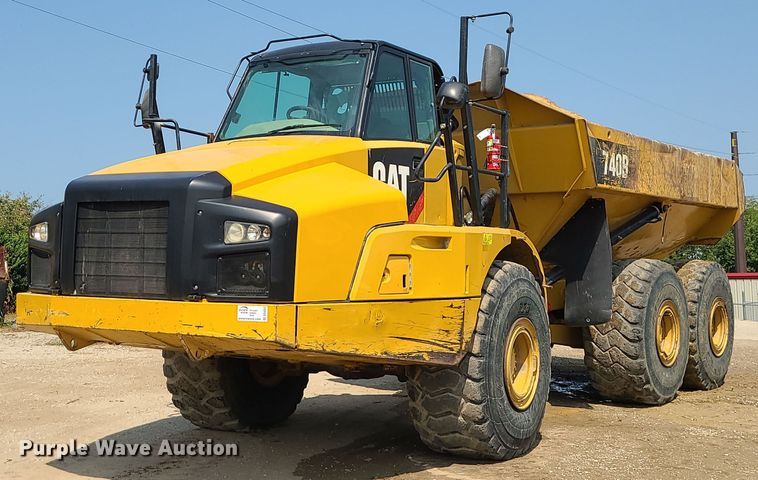 image for item DK4052 2015 Caterpillar 740B  haul truck