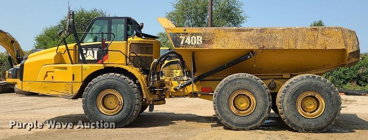 image for item DK4052 2015 Caterpillar 740B  haul truck