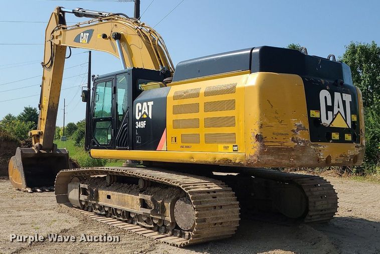 image for item DK4054 2016 Caterpillar 349FL  excavator