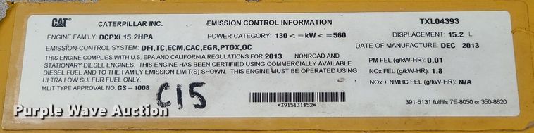 image for item DK4055 2014 Caterpillar 740B  haul truck