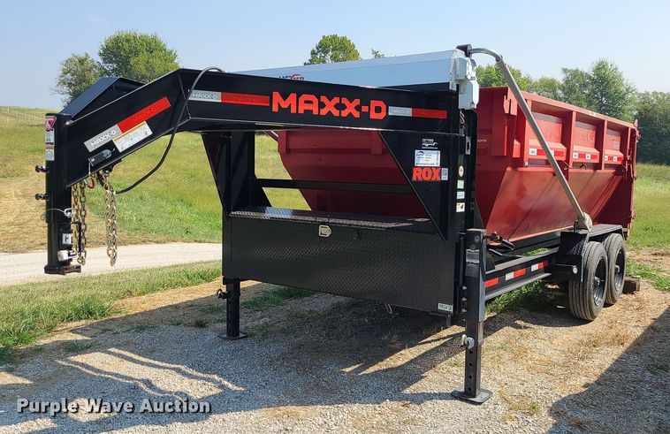 image for item DK4064 2022 Maxey  roll-off container trailer