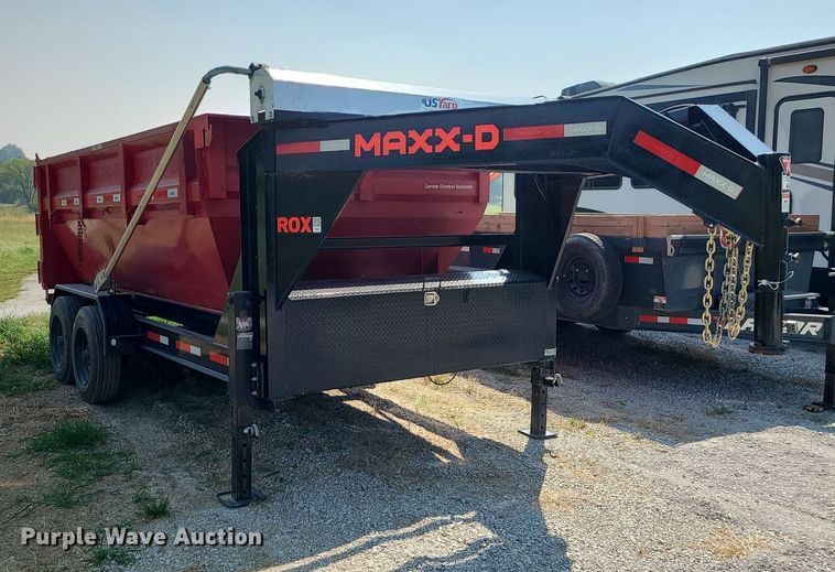 image for item DK4064 2022 Maxey  roll-off container trailer