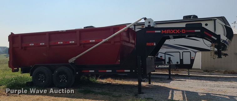 image for item DK4064 2022 Maxey  roll-off container trailer