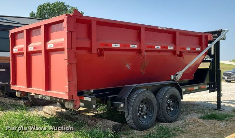 image for item DK4064 2022 Maxey  roll-off container trailer