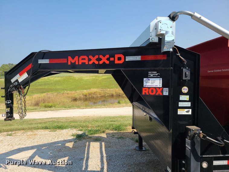 image for item DK4064 2022 Maxey  roll-off container trailer