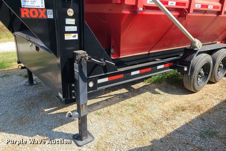 image for item DK4064 2022 Maxey  roll-off container trailer