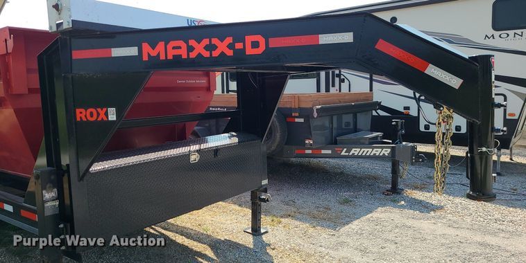 image for item DK4064 2022 Maxey  roll-off container trailer