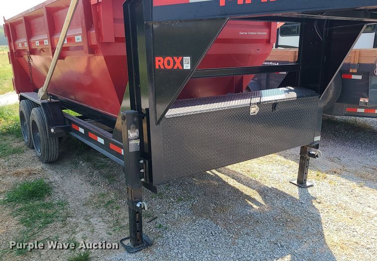 image for item DK4064 2022 Maxey  roll-off container trailer