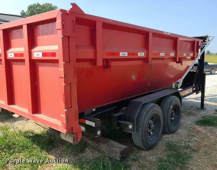 image for item DK4064 2022 Maxey  roll-off container trailer