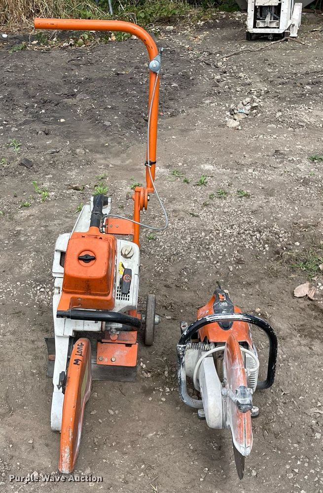 image for item DL3975 (2) Stihl concrete saws